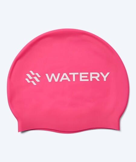 Watery badehette til junior 6-12 - Signature - Rosa - Badehetter - Unisex Watery badehette til junior 6-12 - Signature - Rosa - Badehetter - Unisex