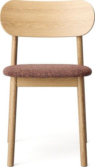 Decotique Elephant Spisestol Naturlig Eik/Rustfarget Bouclé