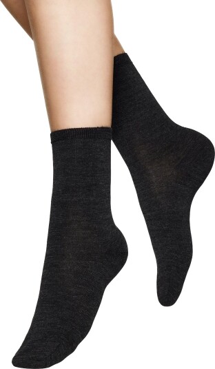 Vogue Vogue Merino Wool Sock Black 36 38