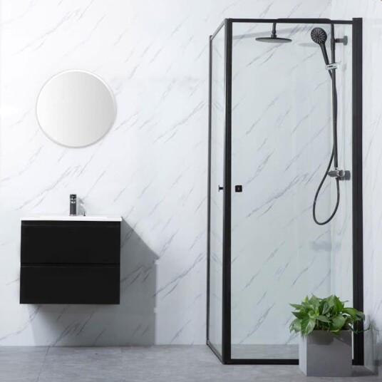 Dusjhjørne Bathlife Profil Rett Dør + Rett Dør
