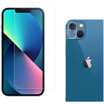 iPhone 14 Plus 2-i-1 Sett Beskyttelsesglass / Kamera Linse