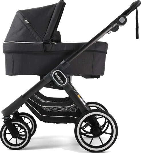 Emmaljunga NXT90 Black Lounge Black m/bag