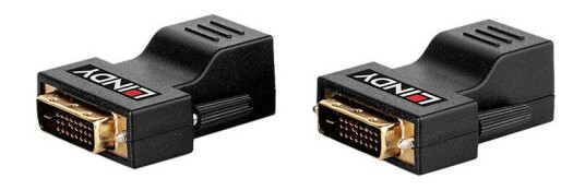 LINDY Extender CAT5e/6 DVI Extender - videoforlenger LINDY Extender CAT5e/6 DVI Extender - videoforlenger