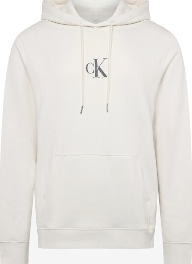 Calvin Klein Jeans Cl Ls 350Terry Micro Mnlg Hoodie - TOFU - XXL