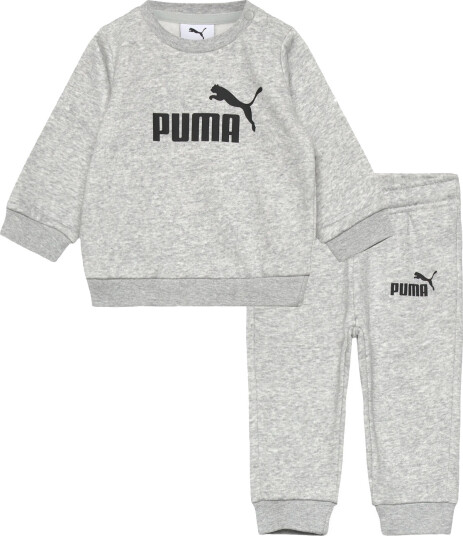 PUMA Minicats Ess Crew Set Fl Inf Grey 74 PUMA Minicats Ess Crew Set Fl Inf Grey 74