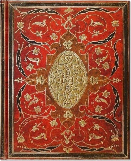 Peter Pauper Press Notatbok Stor Bordød (167708)