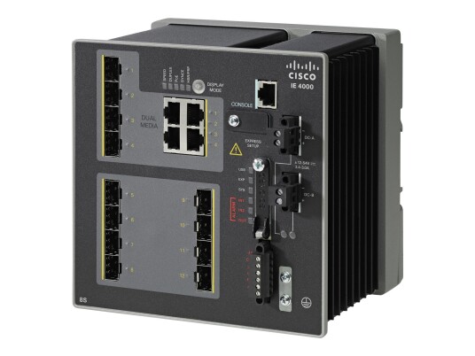 CISCO IE 4000 8 X SFP 1G 4 X 1G COMBO LAN BASE IN CPNT