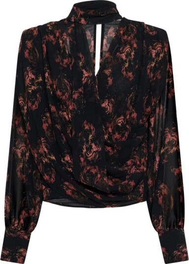 Gestuz Bluse GZleean P blouse Svart Gestuz Bluse GZleean P blouse Svart