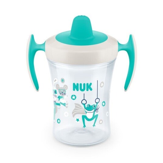 Drikkekopp NUK Evolution Turkis 230ml Drikkekopp NUK Evolution Turkis 230ml