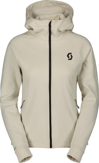 Scott Women's Hoody Defined Warm Zip Dust White S Scott Women's Hoody Defined Warm Zip Dust White S