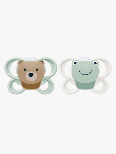 Nuk Perfect Match Smokk 0 6m Frog/Bear Nuk Perfect Match Smokk 0 6m Frog/Bear