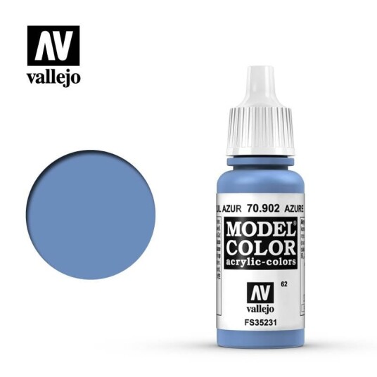 Vallejo 70.902 Azure 18ml Akrylmaling for Modellbygging