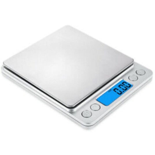 Digital plattformvekt 0,01 g/500 g