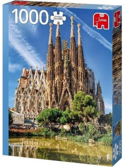 Jumbo Puzzle - Sagrada Familia View Barcelona (100