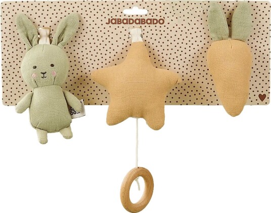 JaBaDaBaDo Babygymfigurer Bunny Grön - GREEN - One Size