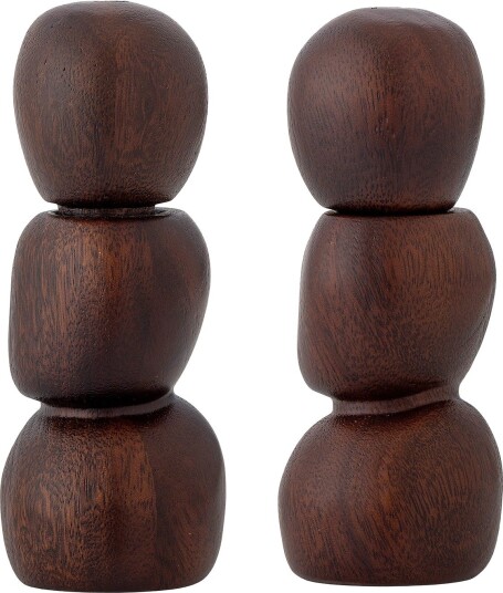 Bloomingville Salvi Salt & Pepper Mill - BROWN - H17 cm
