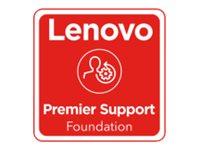 Lenovo Foundation Service + Premier Support - utvidet serviceavtale - 3 år - på stedet (5WS7A07400)