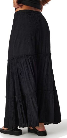 VILA Vimesa High Waist long skirt Black 38
