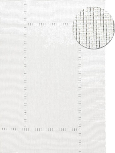 Innendørs/Utendørs tepper utomhusmatta Rhea hvit Størrelse: 160 x 230 cm