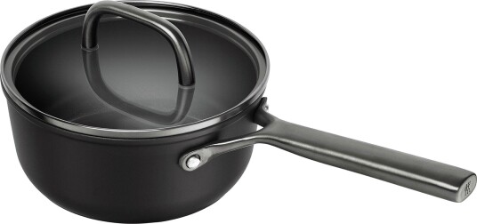Zwilling Milano kasserolle med glasslokk 18 cm, svart