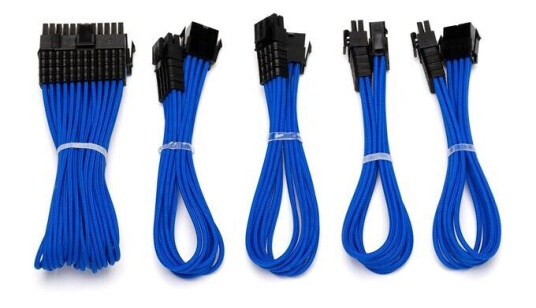 DUTZO Sleeved strm forlengerkabel kit v2 Bl DUTZO Sleeved strm forlengerkabel kit v2 Bl