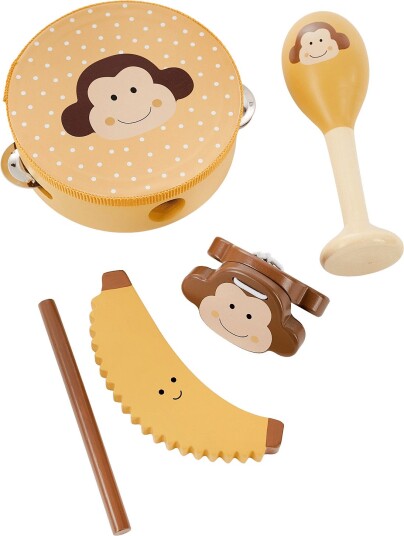 JaBaDaBaDo Music Set Monkey Multi Coloured One Size