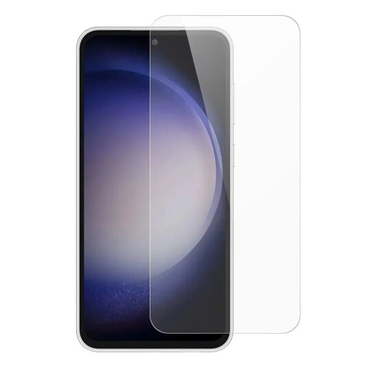 INCOVER Samsung Galaxy S24+ (Plus) Arc Edge Herdet Glas Skjermbeskytter - Case Friendly - Gjennomsiktig