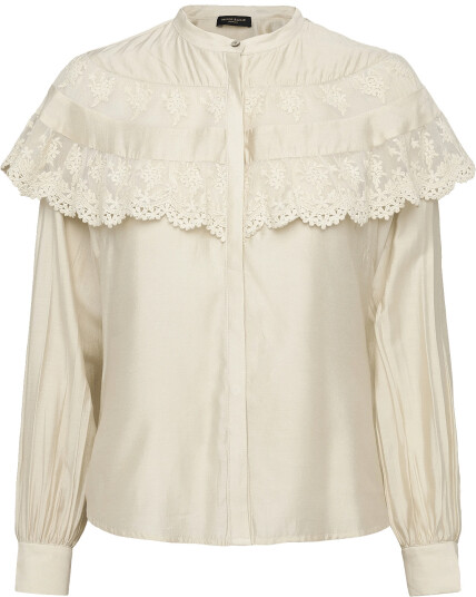 Bruuns Bazaar Acanthobblizet Shirt Cream 44 Bruuns Bazaar Acanthobblizet Shirt Cream 44
