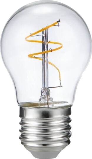 Spl E27 3,2W dimbar LED kronepære G45 Slim Flex Filament 2200K klart glass Dimbar : Dimbar Kulør : Ekstra varm Spl E27 3,2W dimbar LED kronepære G45 Slim Flex Filament 2200K klart glass Dimbar : Dimbar Kulør : Ekstra varm