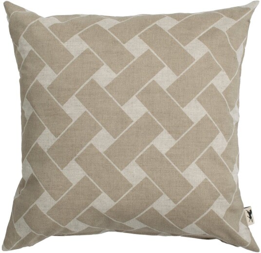 Almedahls Korg XL putetrekk 47x47 cm Natur-taupe