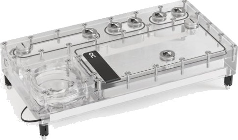 Alphacool 13832 kaldplate gjennomsiktig 13832