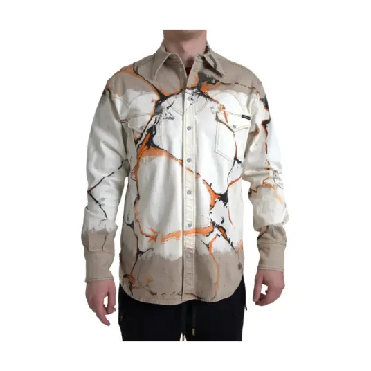 Dolce & Gabbana Herre Skjorter Flerfarget L