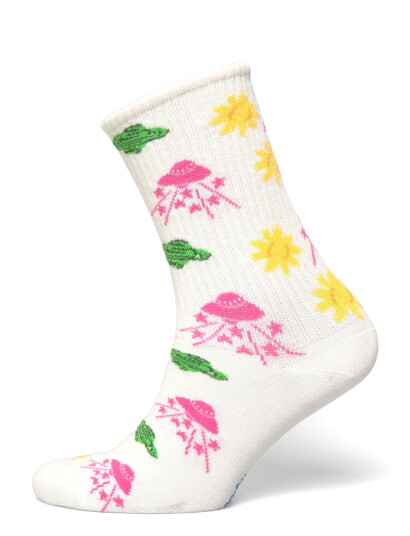 Mini Rodini Space 1 Pack Socks White 32/35