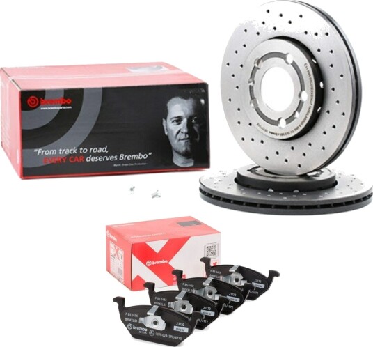 BREMBO BRB3405N0366 Bremseskiver og -klosser BREMBO BRB3405N0366 Bremseskiver og -klosser