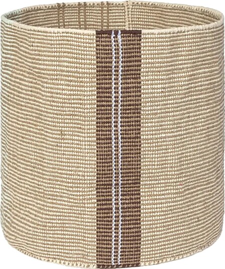 Lorena Canals Handloom Basket Tule   Beige   35X 35CM