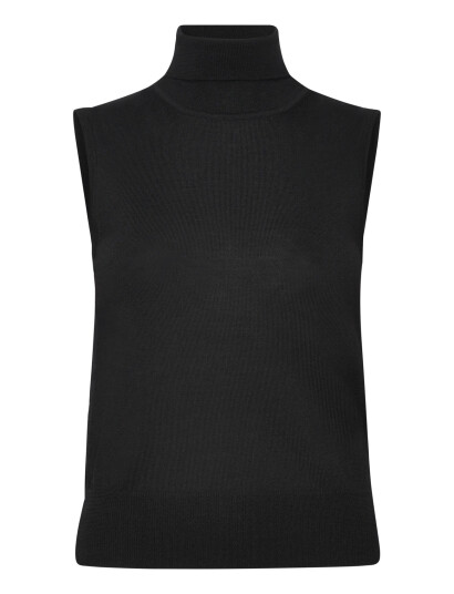 Filippa K Turtleneck Vest - Black - XL