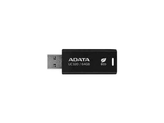 Adata Uc320 64 Gb Usb Type-A 3.2 Gen 1 3.1 Gen 1 Uten Lokk 6.5 G Sort