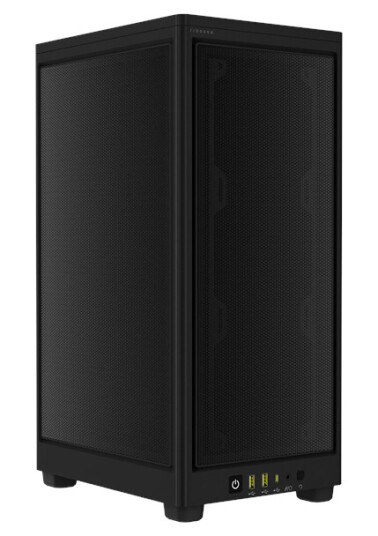 Corsair 2000D AIRFLOW - Black - Kabinett - Minitower - Svart