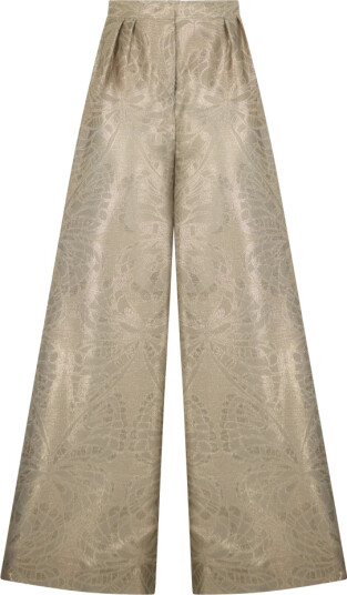 Alberta Ferretti Dame Bukser Beige S,