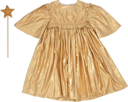 Meri Meri Kostymer Gold Angel Dress Meri Meri 5-6 år (110-116) Kostymer 224586-NC Meri Meri Kostymer Gold Angel Dress Meri Meri 5-6 år (110-116) Kostymer 224586-NC