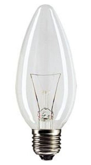 Helios Støtsikker Lyspære Soleo B35 E27 25W 230V Wst-0036 Helios Støtsikker Lyspære Soleo B35 E27 25W 230V Wst-0036