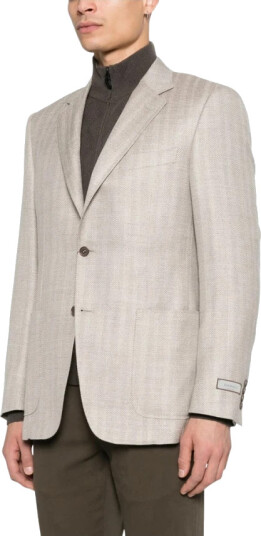 Canali Herre Jakker Beige 2XL,