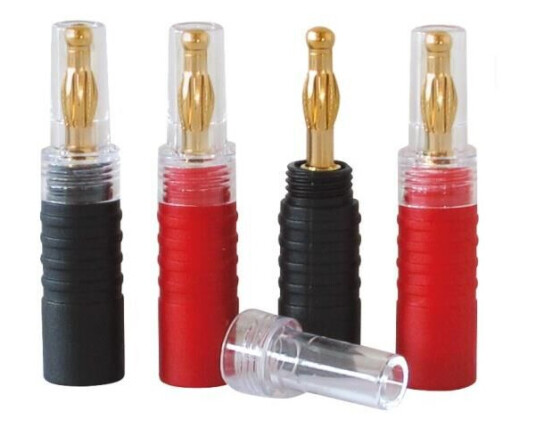 Dynavox Bananplugger - 4 pk Dynavox Bananplugger - 4 pk