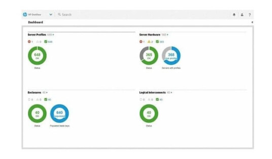 HP E OneView without iLO Advanced Flexible License