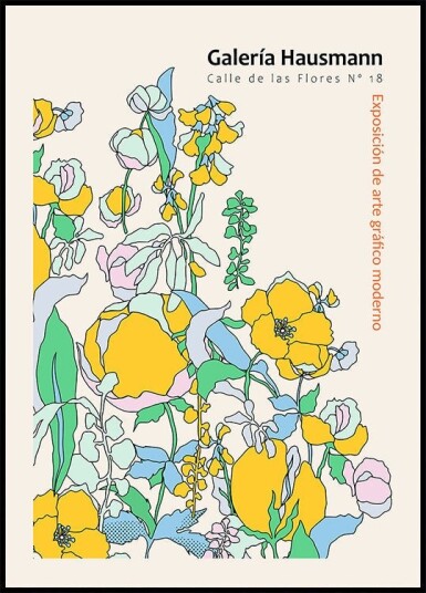 Exhibition of modern graphic art Madrid Plakat Plakat / 70x100cm Exhibition of modern graphic art Madrid Plakat Plakat / 70x100cm