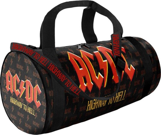 Rocksax Ryggsekk AC/DC Logo Duffle Bag med Strap