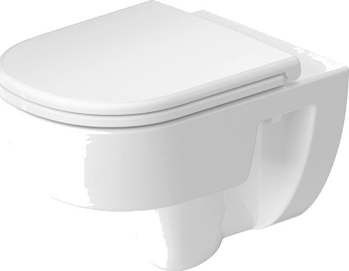 Duravit D Code WC skål spolkantfri hvit uten sete Baderom