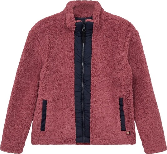 LEGO® Wear Fleecejakke   Teddy   LWSaku 206   Mørkrosa   LEGO® Wear   6 år (116)   Fleecejakke