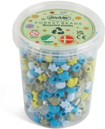 Dantoy Pastel Forest Perler Large 520 Stk