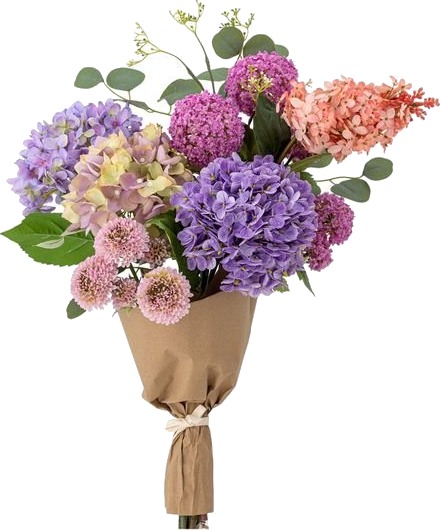 Bloomingville Edge Bouquet Purple H80CM